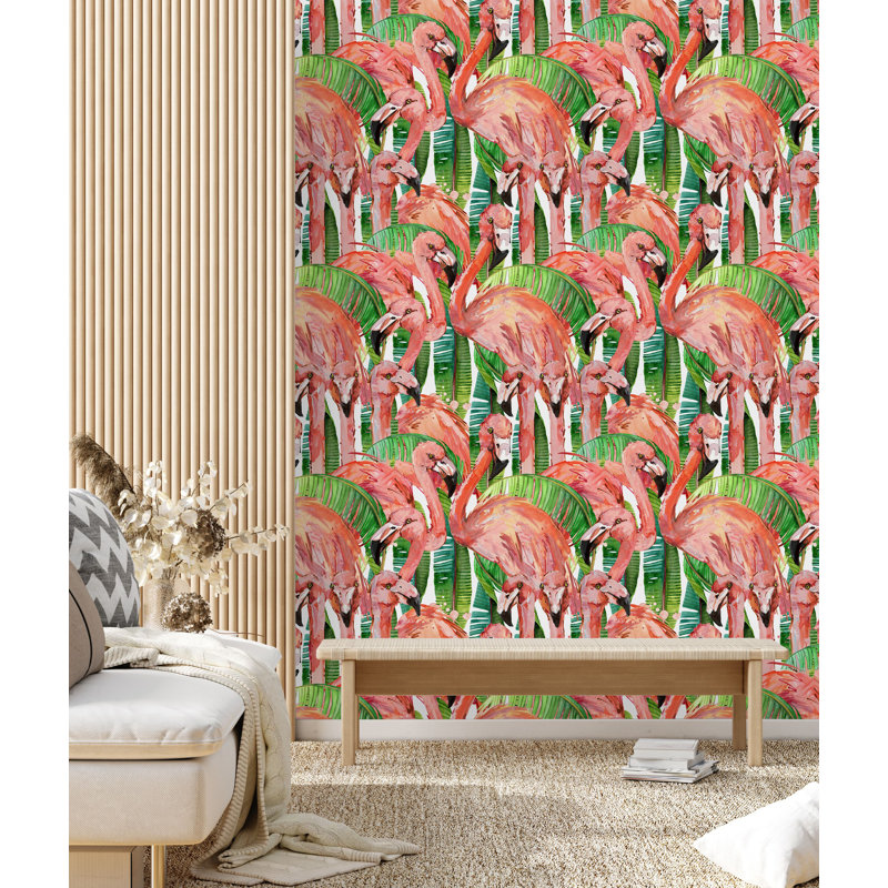 Esteves Floral Tile, 18.75" W x 25" L, Vinyl