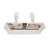 Lomeli Plastic / Acrylic Bracket Shelf with Adjustable Shelves