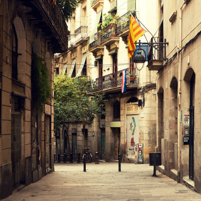 Rue à Barcelone