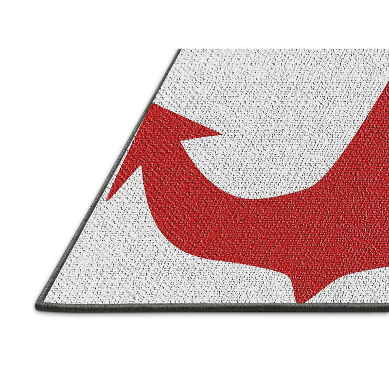 Tapis rouge Anchor, Rectangle 2 pi x 4 pi