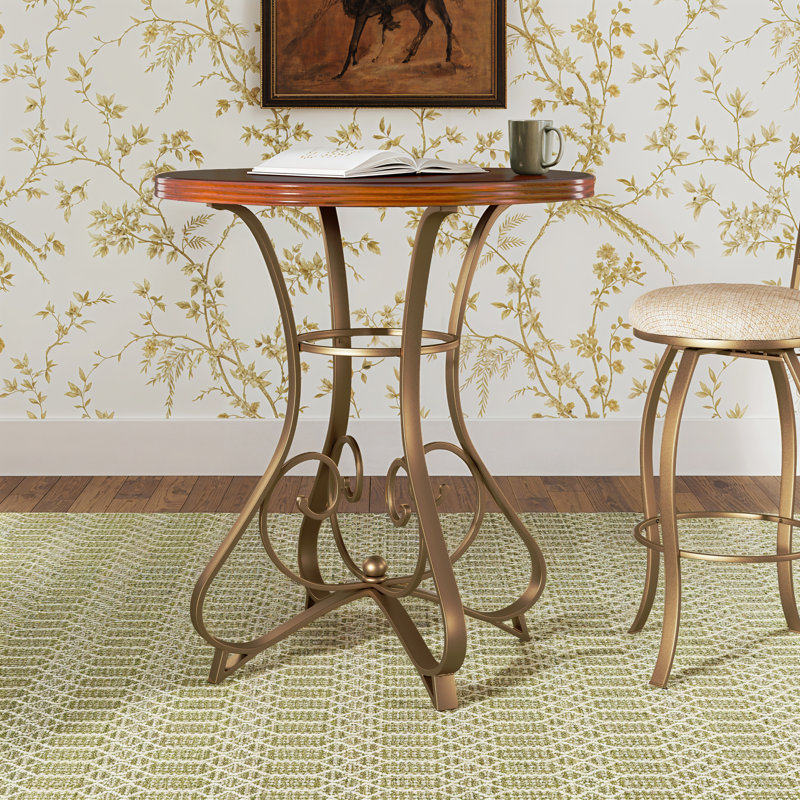 Table bistro Jefferson, 40" H x 36" L x 36" W, 40"