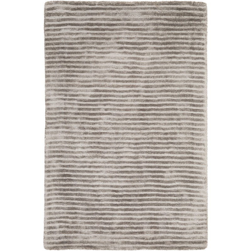 Esser Viscose Striped Indoor Rug, Rectangle 9' x 13'