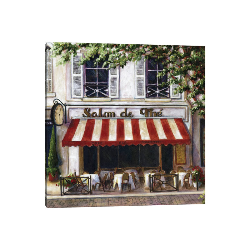 Cafe II by Malenda Trick - Gallery-Wrapped Canvas Giclée on Canvas, Canvas, 30.48 cm H x 30.48 cm W