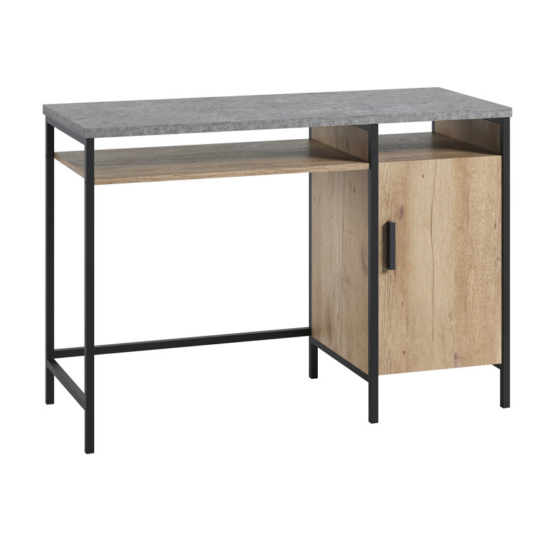 Desk, Brown finish