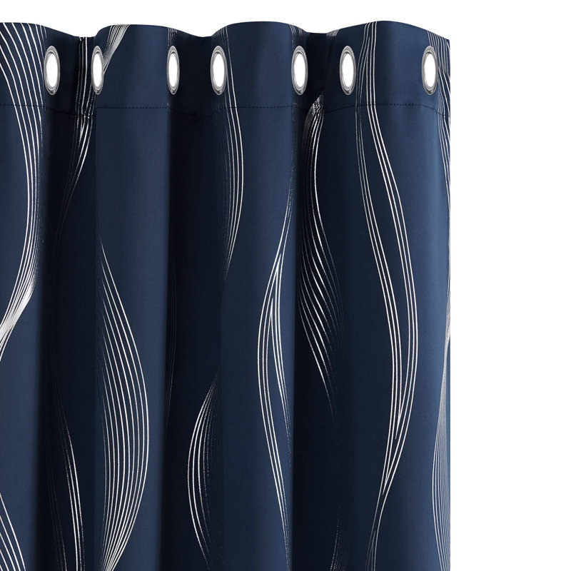 Ralpheal Blackout Curtain Pair, 55cm Width x 175cm Drop