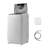 1.3 Cu.Ft Portable Washing Machine with Stainless Steel Drum - Top Load Washer for Apartments, RVs & Dorms