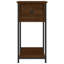 Gelueck 30cm W Iron Bedside Table-644185178