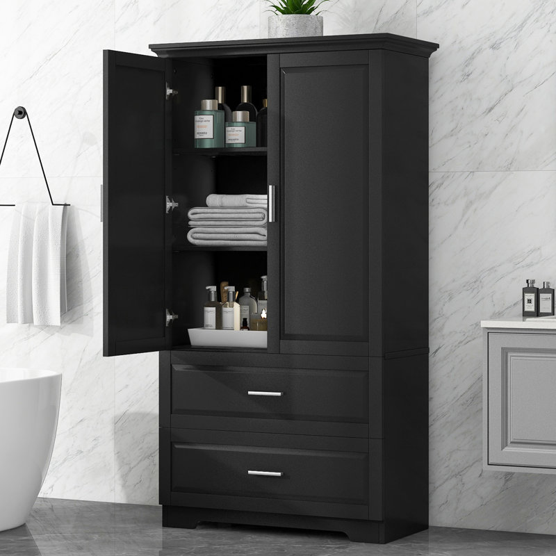 Tall Bathroom Storage Cabinet
