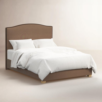 Upholstered Cotton Standard Bed