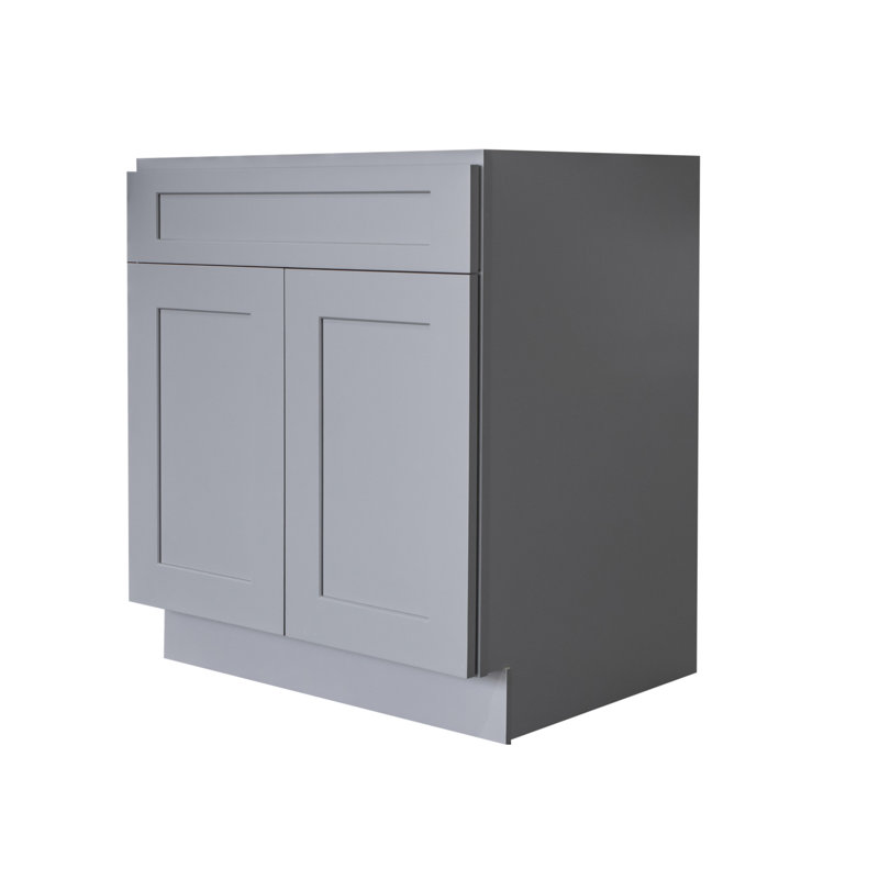 Armoire de cuisine 34 po H 34,5 po prête à assembler , H 34,5 po x l 30 po x P 24 po