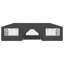 Tente de réception vidaXL en polyéthylène anthracite, acier 13,1 pi x 29,5 pi-58026629