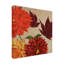 Art mural sur toile tendue - Gail Fraser «Autumn Flare - Square 4», art mural pour salon, chambre à coucher ou bureau - 14 x 14