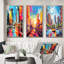 «City Berlin Popart», 3 pièces sur toile-347852323-347852351