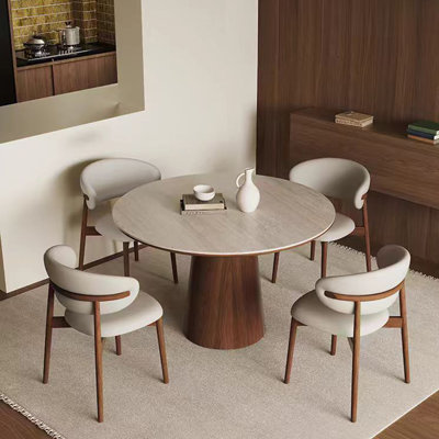Vintage Round Table Chair Combination