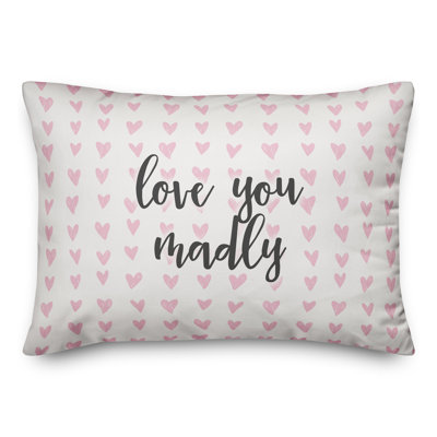  Coussin Love You Madly