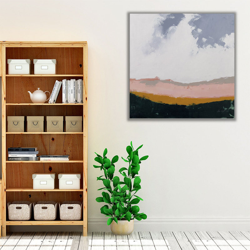 «Hills Beyond Hills», reproduction d'art sur toile, H 16 po x l 16 po