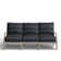 Haley Teak Outdoor Lattice Back Sofa
