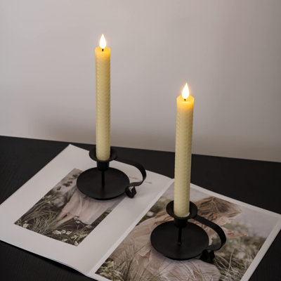 Unscented Flameless Taper Candle