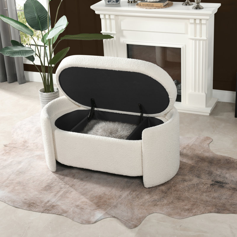 Amidat Upholstered Storage Bench