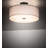 Cilindro Fabric Semi Flush Mount