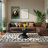 47.27" Oval Fiberglass Coffee Table, Stone-Inspired Accent Table with Solid Construction, Easy to Assemble for Living Room & Small Apartment-981169916