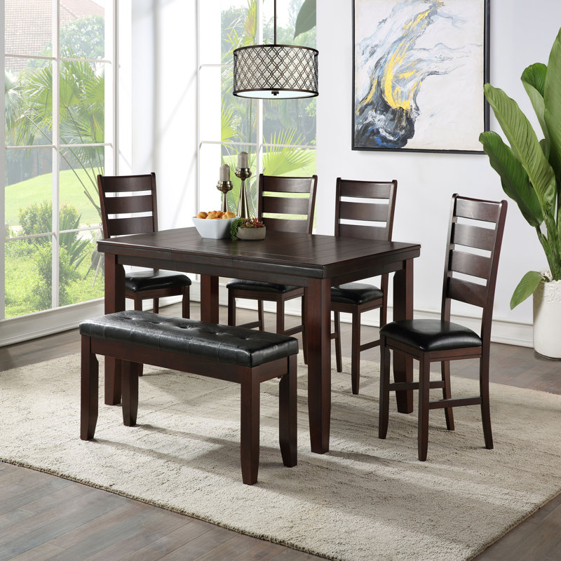 Dining Table with Tapered Leg