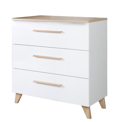 Leon Changing Table Dresser with Drawers