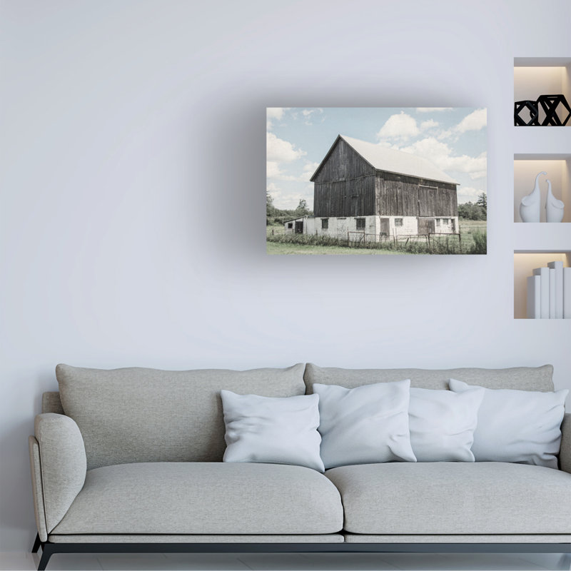 Art sur toile Elizabeth Urquhart «Weathered IV», H 30 po x l 47 po x P 2 po