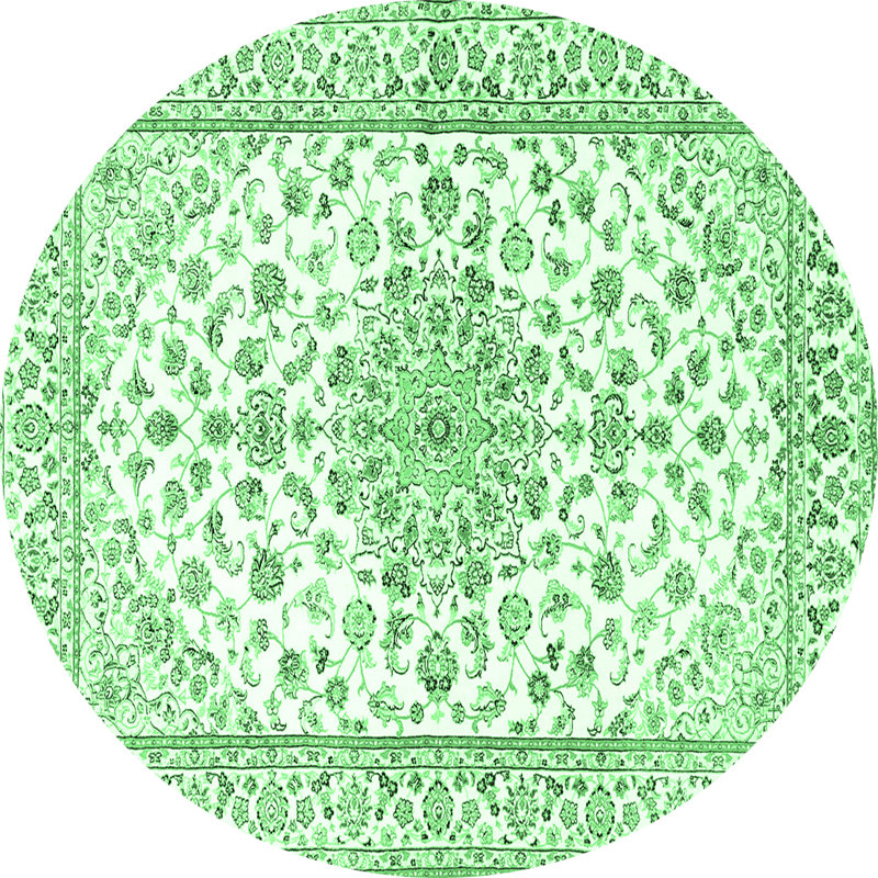 Breskin Oriental Indoor Rug, Round 7'