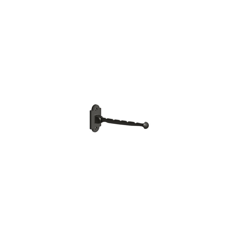 Valet Wall Hook, Oil-Rubber Bronze