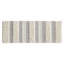 Tapis de bain tissé à rayures texturées 22 po x 58 po