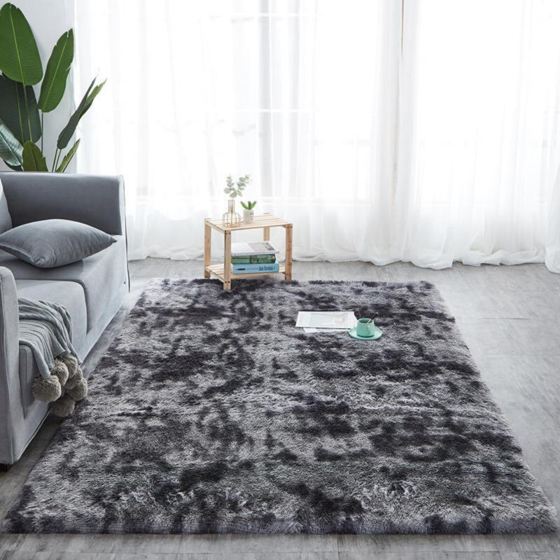 Chalan Solid Colour Shag Area Rug, Rectangle 120 x 170cm