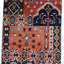 Hand Knotted Wool Area Rug in Multi