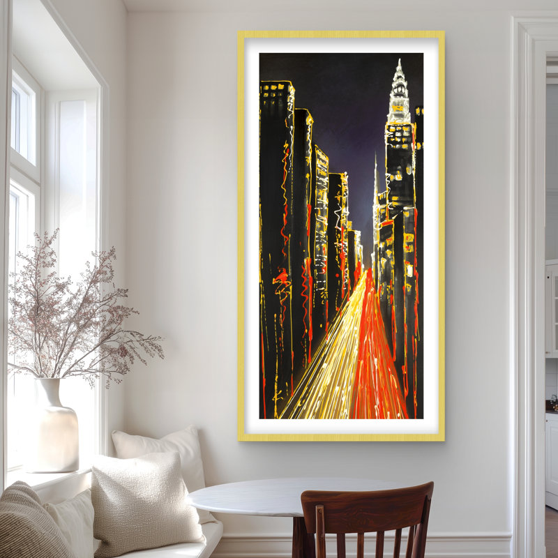 Lived City - villes gris avec imprimé mat pour la décoration intérieure