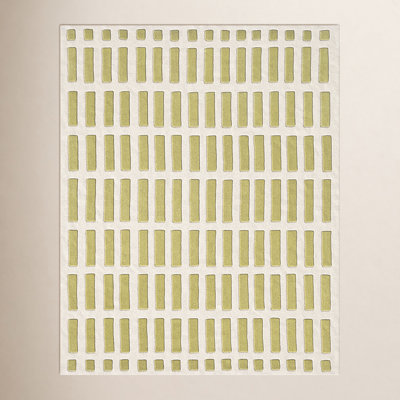 Jason Wu Hand-Woven Geometric Olive Rug