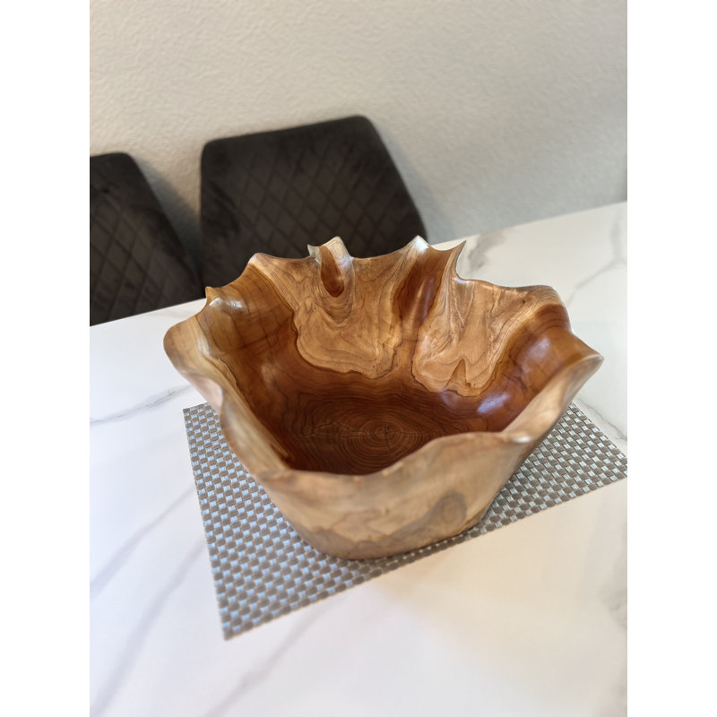 Kattamuri Wood Decorative Bowl