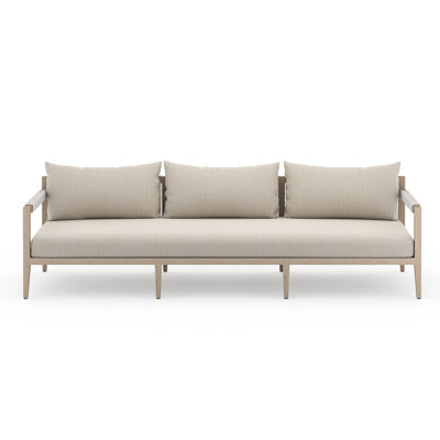 Nida 93" Teak Patio Sofa