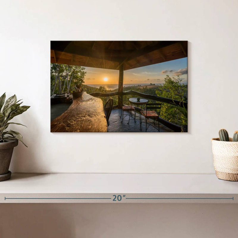 Lilie Tree House Sunset View, H 8 po x l 12 po