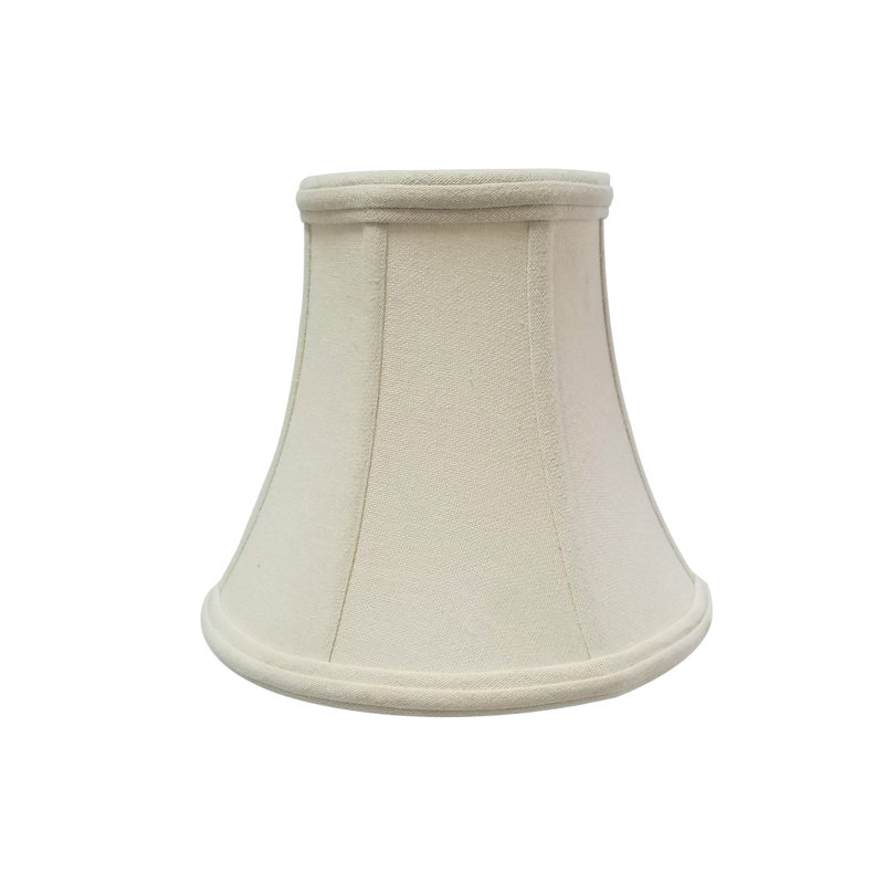Abat-jour candélabre en lin (araignée) beige, H 7,25 po x l 8 po x P 8 po