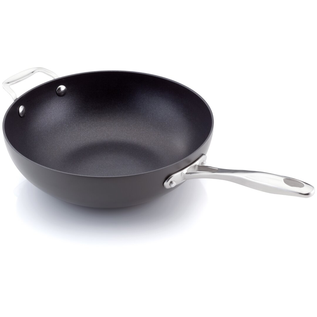 28 cm Antihaft-Wok aus Aluminium