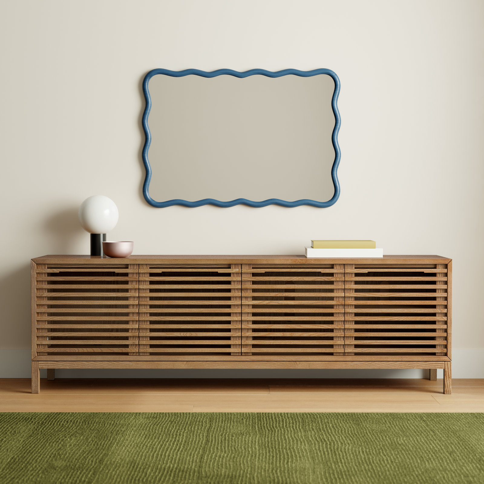 Finnian 78'' Media Console, Light Oak