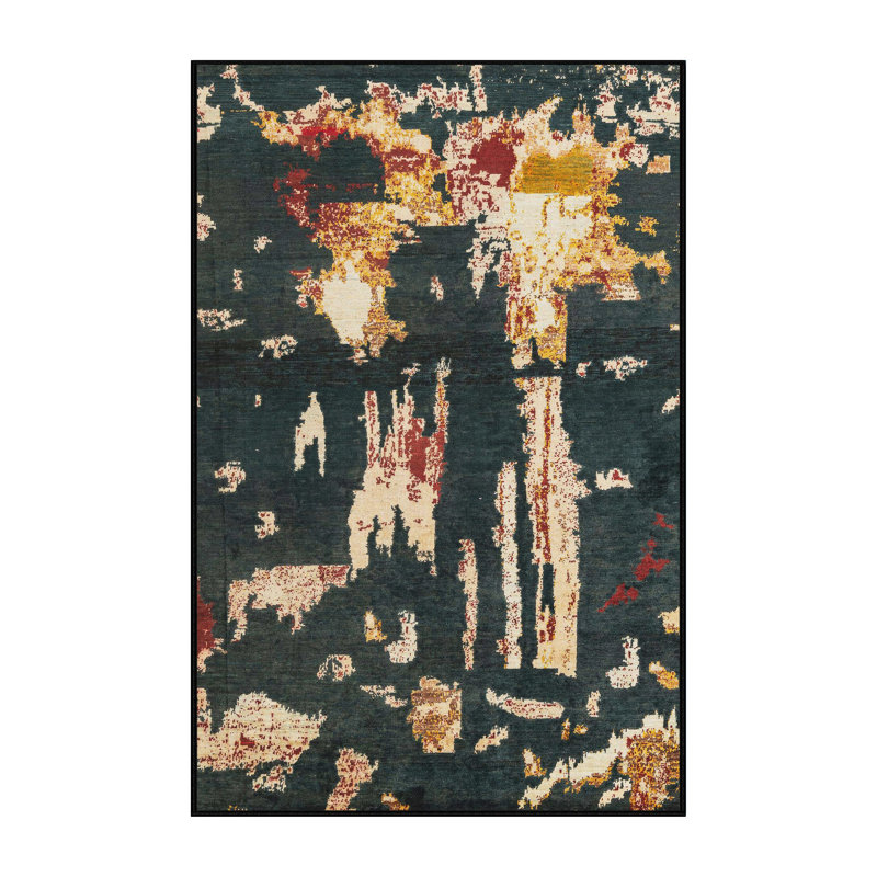 Tapis abstrait moderne 4265, Rectangle 2 pi x 3 pi