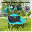 Chaise de camping double pour adultes Outsunny, chaise de camping pliante rembourrée avec accoudoirs, porte-gobelets, vert