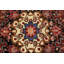 Tapis unique en laine noué à la main de style années 1980 de 6 pi 7 po x 10 pi 5 po Goldenberg
