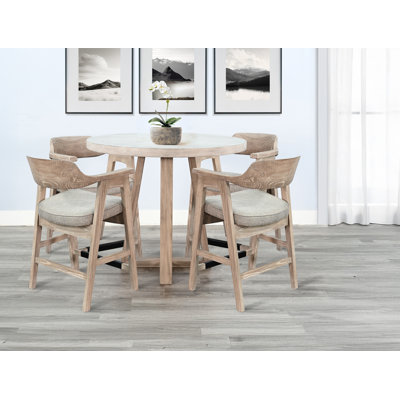 Rowan 42" Round Counter Dining Set