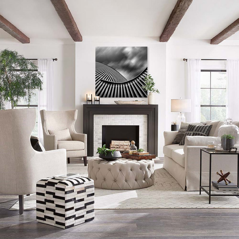 Urban Nautilus Print, 36" H x 36" W x 1.5" D, Acrylic