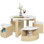 Ensemble de table et de chaises pour enfants Isabelle & Max ™, ensemble de 5 pièces pour tout-petits et 4 chaises avec rangement, table d'activités pour l'art, l'artisanat, la lecture, pour la salle de classe, la chambre d'enfants, la garderie, le bois
