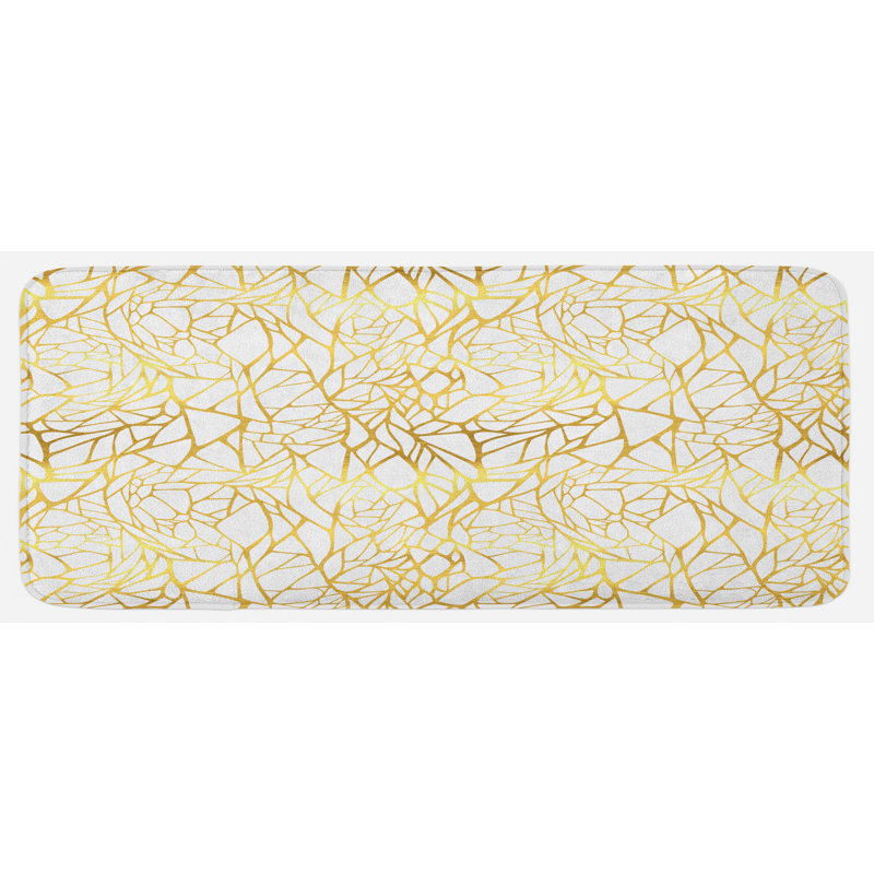 Glam Synthetic Kitchen Mat