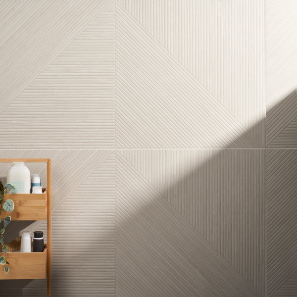 Ivy Hill Tile Luxury Ribbed 23.62 in. x 47.24 in. Matte Porcelain Wood ...