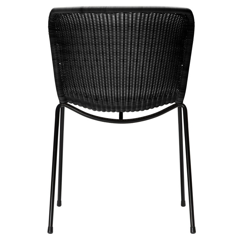 Chaise d'extérieur C603, Noir